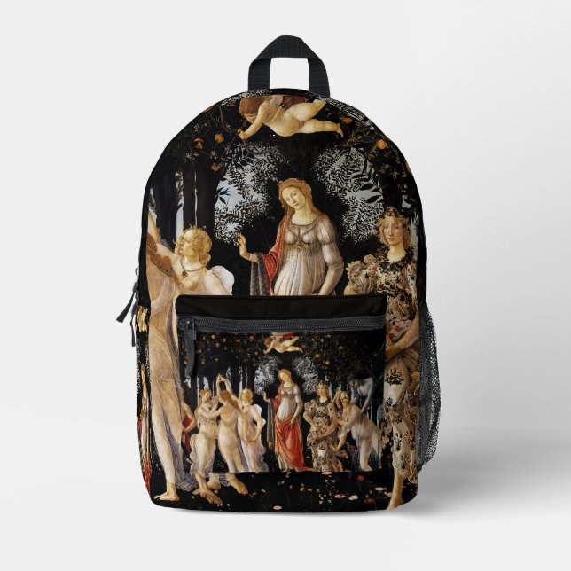 Sac À Dos Imprimé Sandro Botticelli - La Primavera (Recto)
