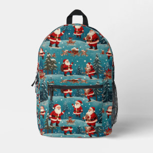 Sac À Dos Imprimé Santa Claus Sak 2