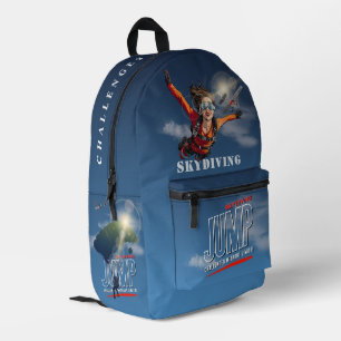 Sac À Dos Imprimé Saut en parachute - Ressentez la liberté au-dessus