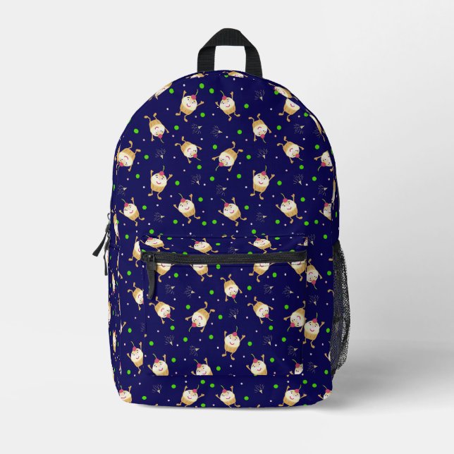 Sac À Dos Imprimé Sauts de cupcakes (Recto)