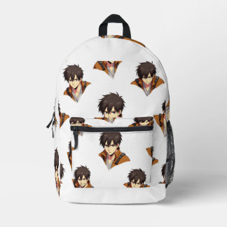 SAC À DOS IMPRIMÉ SAUVEGARDE ANIME