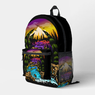 Sac À Dos Imprimé Scène extérieure