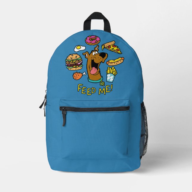 Sac À Dos Imprimé Scooby-Doo Me Nourrit ! (Recto)