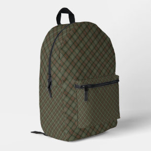 Sac À Dos Imprimé Scott Green Patiné