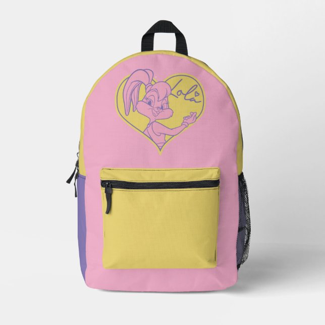 Sac À Dos Imprimé Signature Lola Heart (Recto)