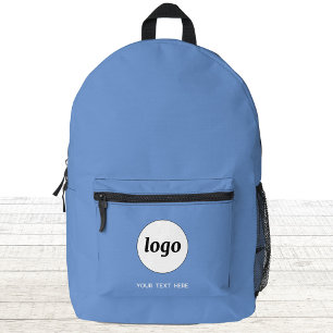 Sac À Dos Imprimé Simple Logo Texte promotionnel Business Blue