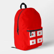 Simple moderne Géorgie Drapeau National Souvenir