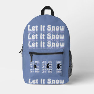 Sac À Dos Imprimé Ski Laisser Il Snow Backpack