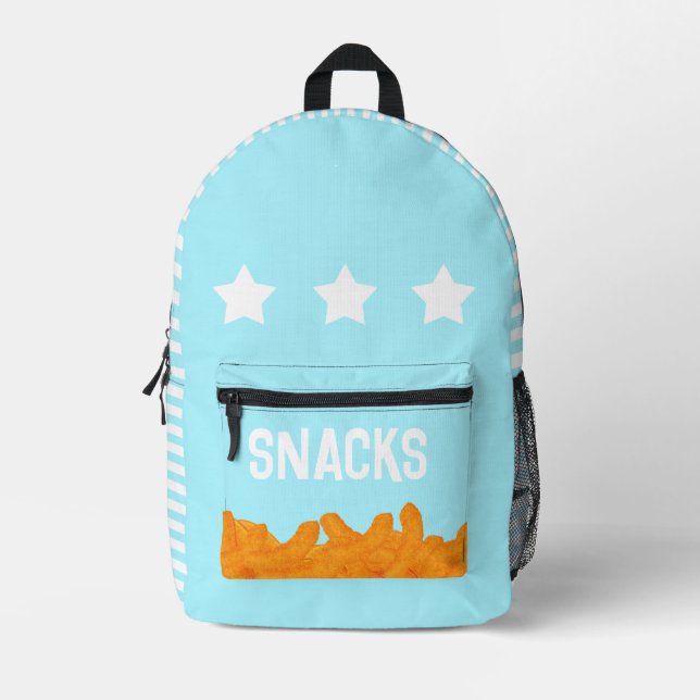 Sac à dos imprimé Snack Lover (Recto)