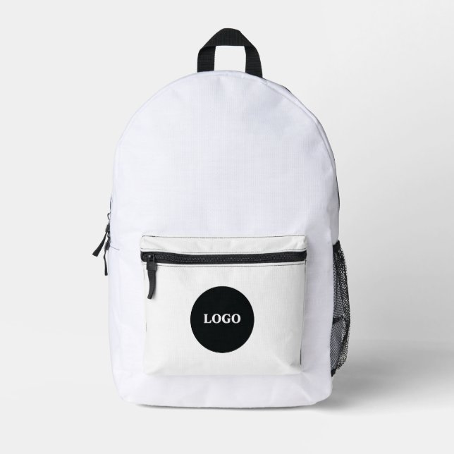 Sac À Dos Imprimé Société personnalisée (Recto)