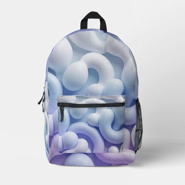 Sac À Dos Imprimé Soft Bio Forms Backpack (Recto)