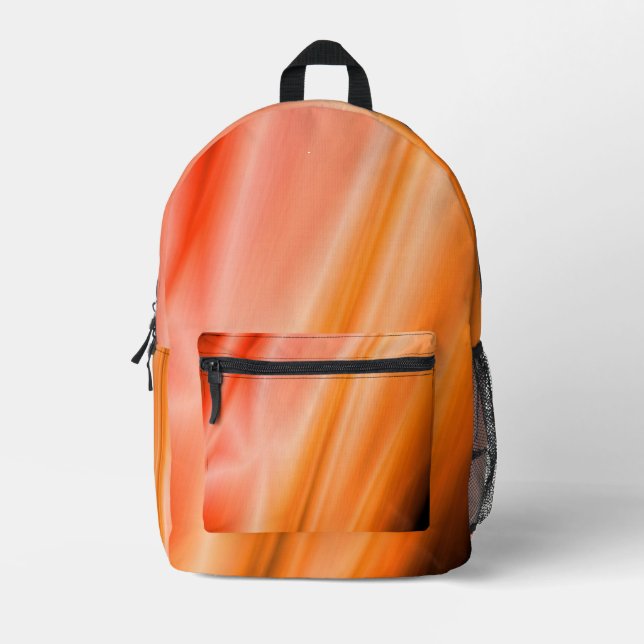 Sac À Dos Imprimé Soie de coucher de soleil (Recto)