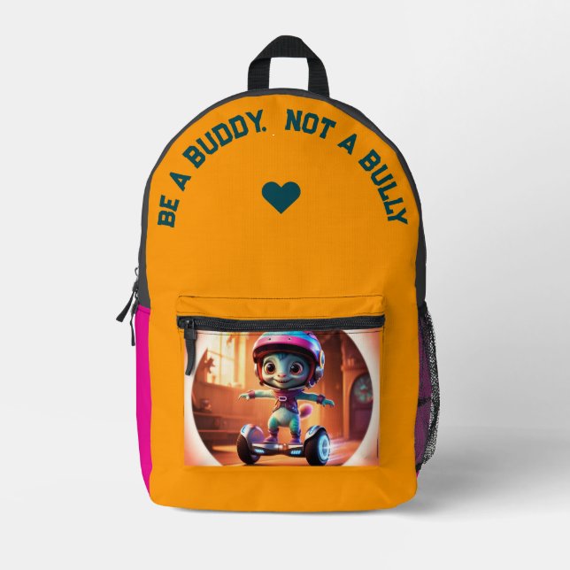 Sac À Dos Imprimé Sois Un Ami, Pas Un Ambulant (Recto)