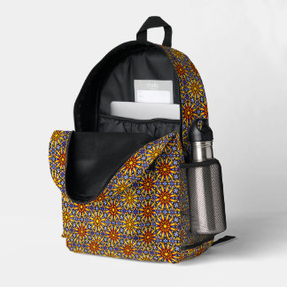 Sac À Dos Imprimé Soleil céleste Mandala