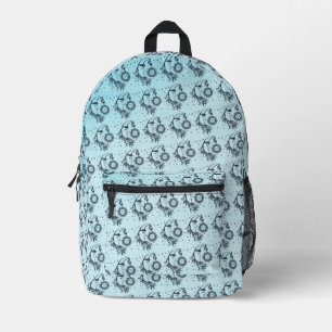 Sac À Dos Imprimé Soleil et Lune
