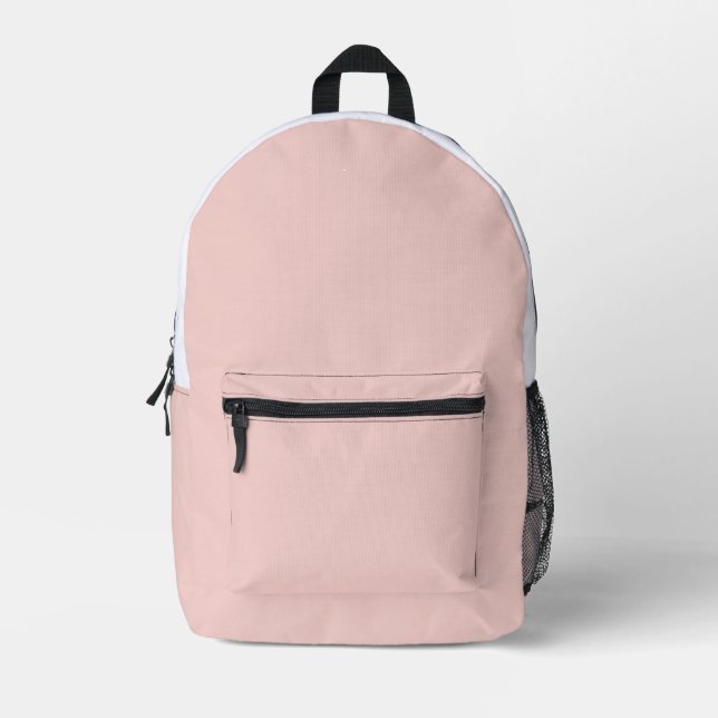 Sac À Dos Imprimé Solid Soft Pastel Pink Leggings Minimalist Athleis (Recto)