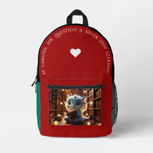 Sac À Dos Imprimé Soyez Curieux...