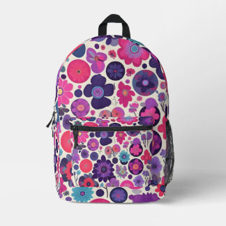 Sac À Dos Imprimé Sphère florale