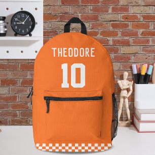 Sac À Dos Imprimé Sport Personnalisé Nom et Numéro du Joueur