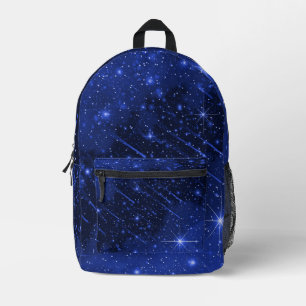 Sac À Dos Imprimé Star Galaxy On Blue
