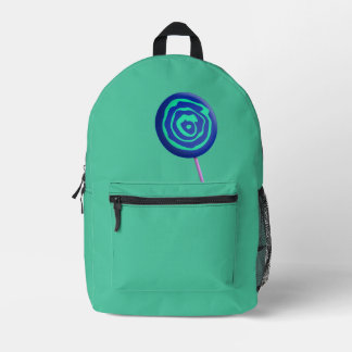 Sac À Dos Imprimé Sucette torsadée 3D