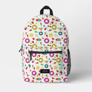 Sac À Dos Imprimé Summer Party Beach Pool Motif Amusant