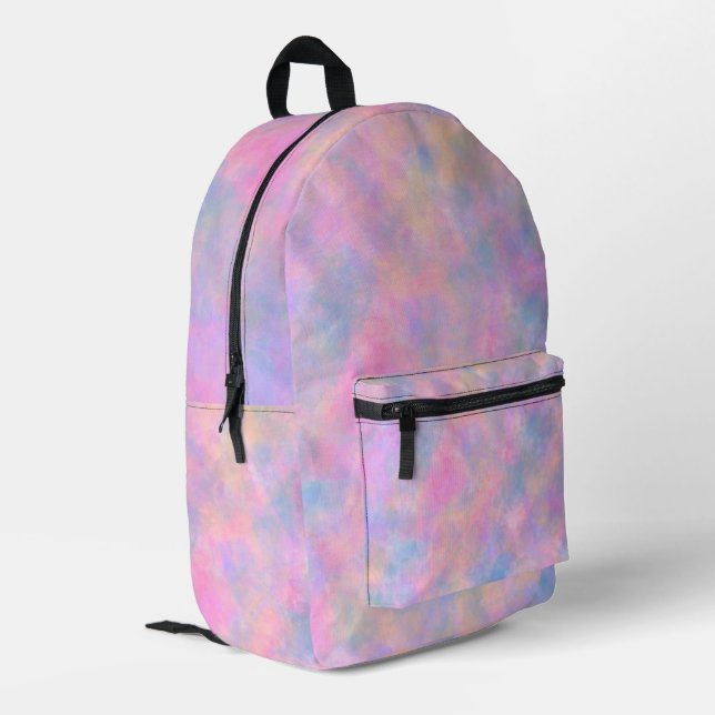 Sac À Dos Imprimé Superbe combinaison de couleurs pastel  (Coin arrière gauche)