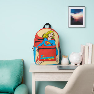 Sac À Dos Imprimé Supergirl en mouvement
