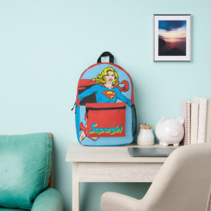 Sac À Dos Imprimé Supergirl Pose 1