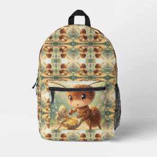 Sac À Dos Imprimé Sur les traces de l'or des fleurs