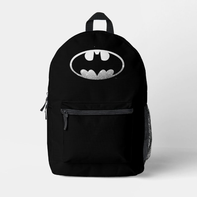 Sac À Dos Imprimé Symbole Batman | Logo Grainy (Recto)
