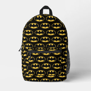 Sac À Dos Imprimé Symbole Batman Logo Ovale