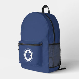 Sac À Dos Imprimé Symbole EMT personnalisé Technicien Médicale d'urg