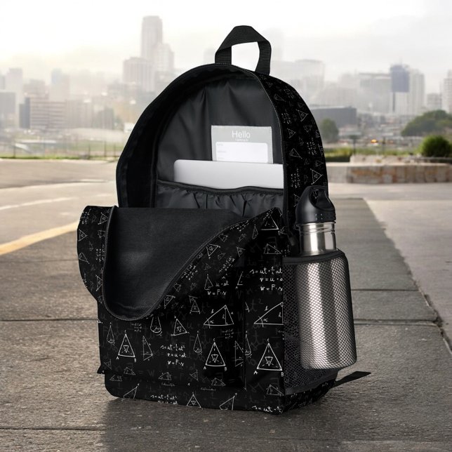 Sac À Dos Imprimé Symboles mathématiques, Mathématique, Retour à l'é (Créateur téléchargé)