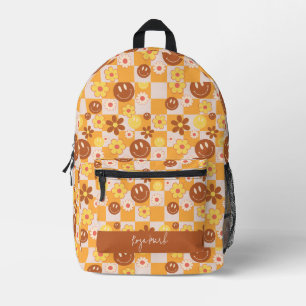 Sac À Dos Imprimé Tableau de contrôle floral de marguerite super, an