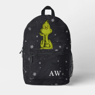 Sac À Dos Imprimé Tableau noir Grinch