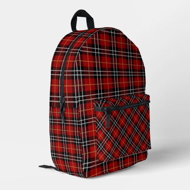 Sac À Dos Imprimé Tartan Plaid écossais (Coin arrière gauche)