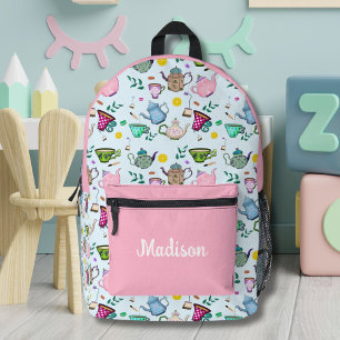 Sac À Dos Imprimé Tea Party personnalisé
