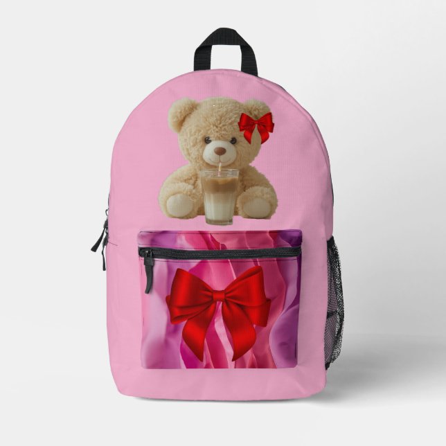 Sac À Dos Imprimé Teddy Bear Cold Brew  (Recto)