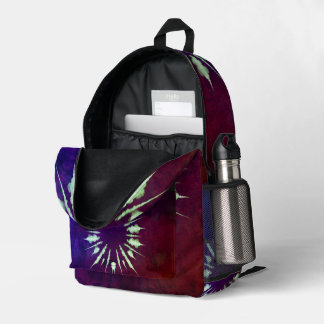 Sac À Dos Imprimé Teinture tie dye violet