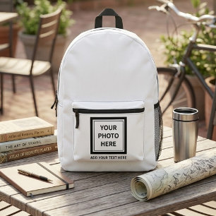 Sac À Dos Imprimé Télécharger une image une photo & ajouter du texte