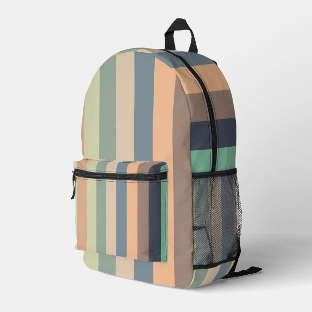 Sac À Dos Imprimé Tendance colorée (Coin arrière droit)