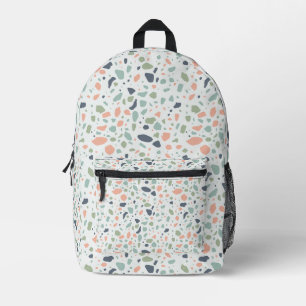 Sac À Dos Imprimé Terrazzo irrégulier Motif coloré