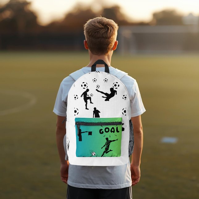 Sac À Dos Imprimé The World of Football Backpack (Créateur téléchargé)