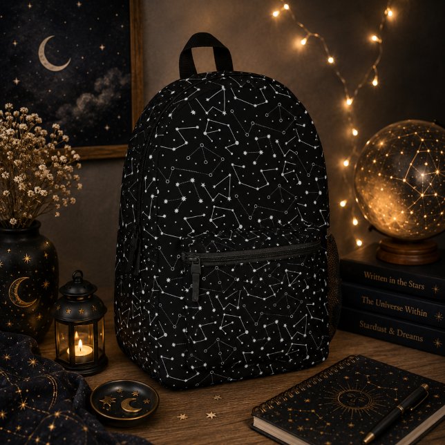 Sac À Dos Imprimé Thème Lune Céleste  (Créateur téléchargé)
