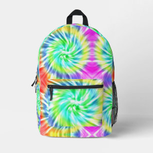 Sac À Dos Imprimé Tie Dye Psychedelic