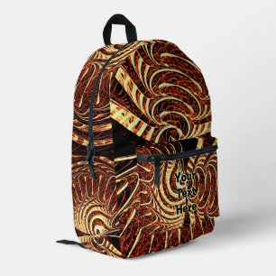 Sac À Dos Imprimé Tigre
