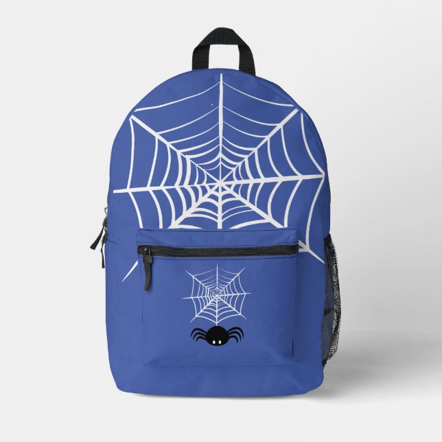 Sac À Dos Imprimé Toile d'araignée Halloween  (Recto)