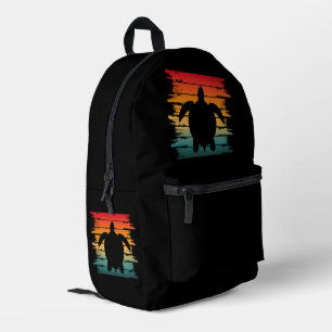 SAC À DOS IMPRIMÉ TORTUE VINTAGE CRÉATURE MARINE REPTILE