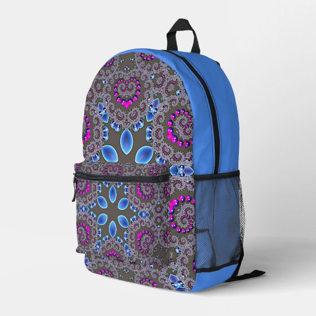 Sac À Dos Imprimé Tourbillon Céleste (Coin arrière droit)